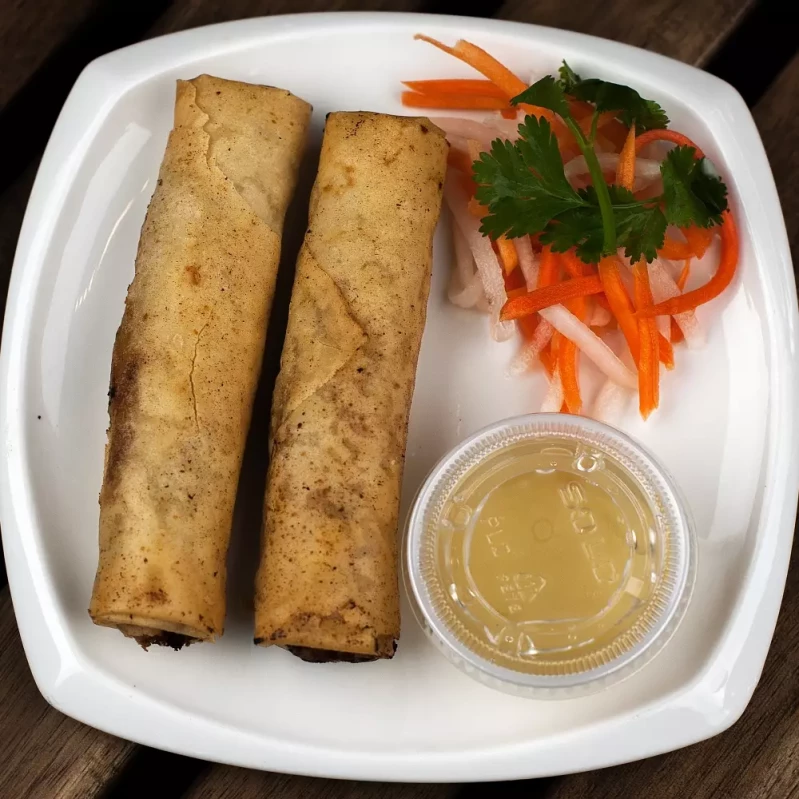 Vietnamese Chicken Spring Rolls at Pho 198 Calgary NE